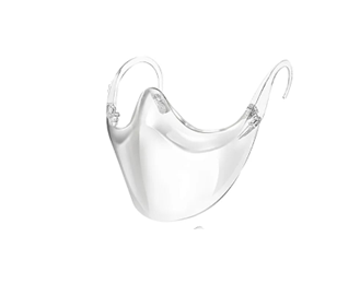 Transparent Face Mask Shield – PM2.5 Protection