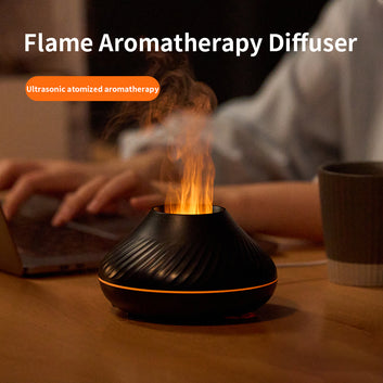 Aromatherapy Colorful Flame Essential Oil Diffuser