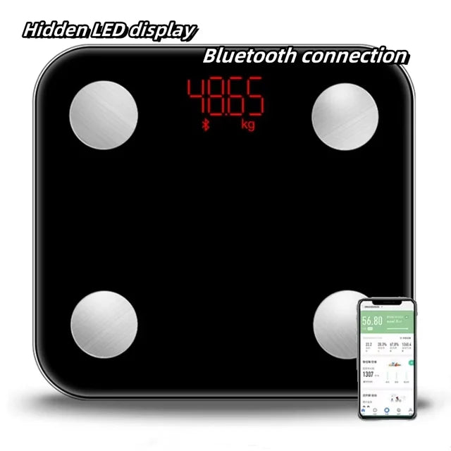 Smart Body Fat Scale with Accurate Weight & LED Display