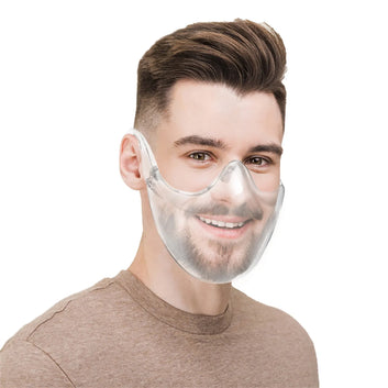 Transparent Face Mask Shield – PM2.5 Protection