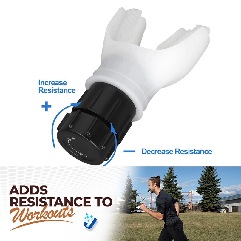 Breathing Trainer for Lungs – Adjustable Lung Exerciser