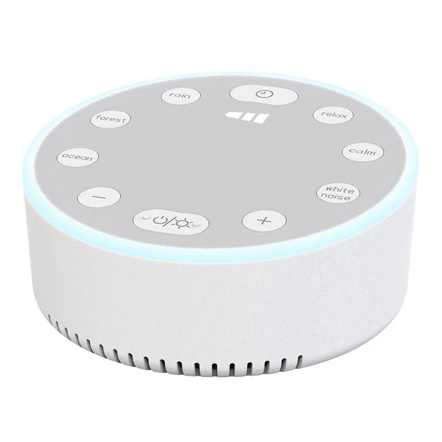 Sound Therapy Portable White Noise Machine with Night Light