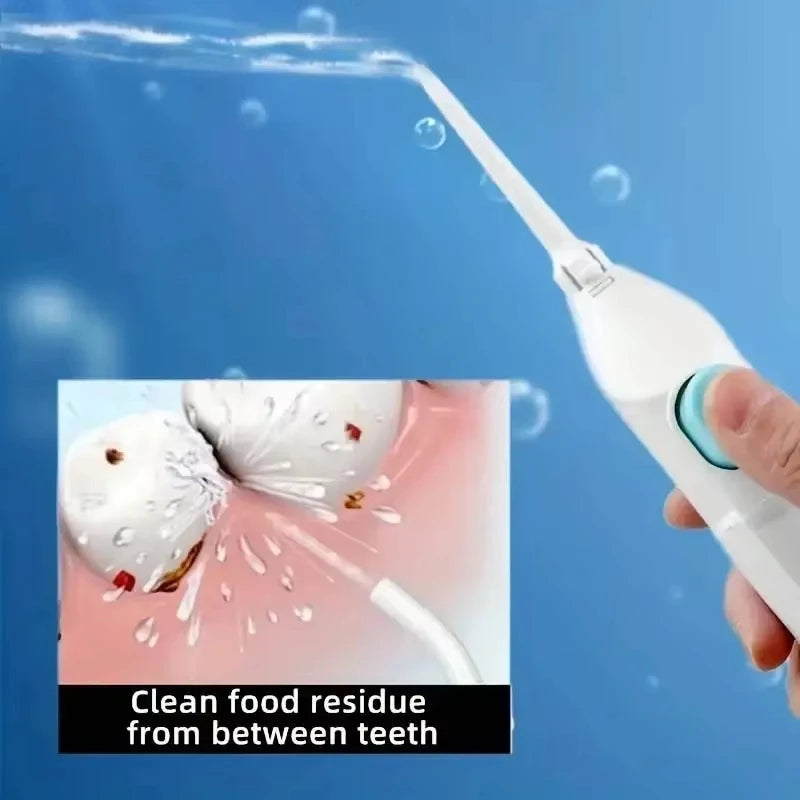 Portable High Pressure Water Flosser for Teeth Cleaning